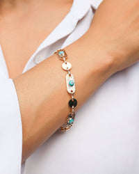 PULSERA ANTONIA COLOR CELESTE