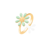 ANILLO FLOR VERDE