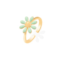 ANILLO FLOR VERDE