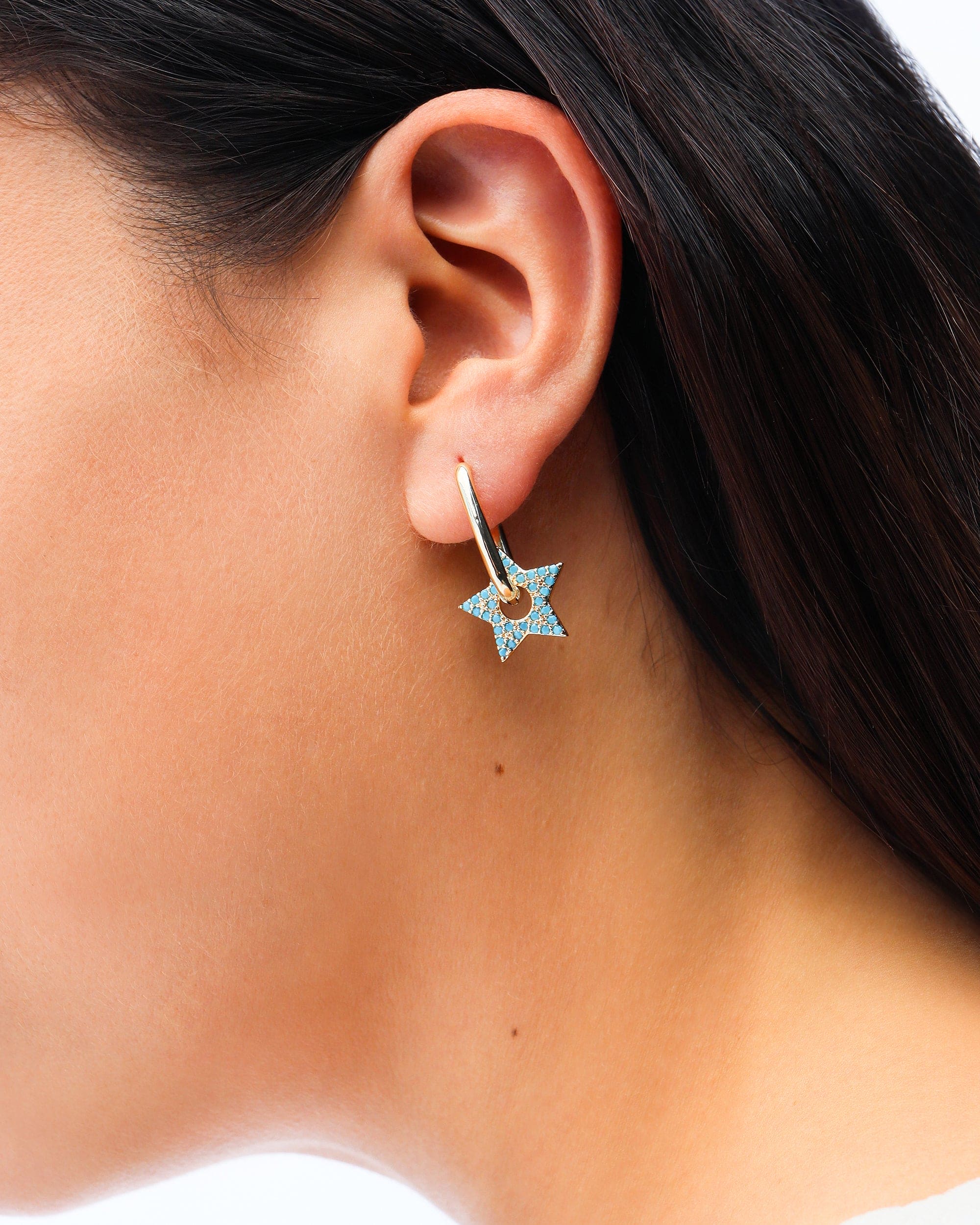 ARETE ESTRELLA TURQUESA