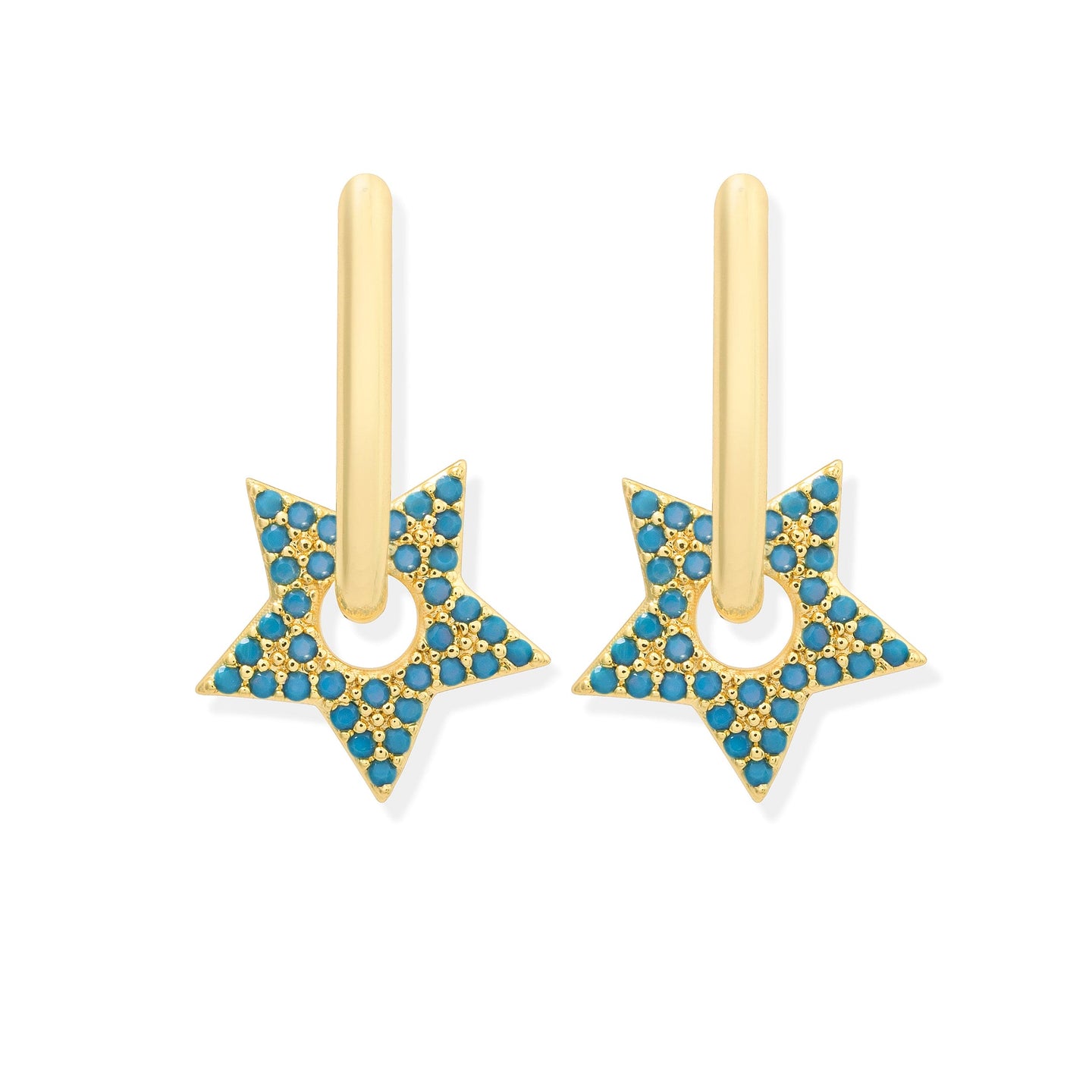 ARETE ESTRELLA TURQUESA