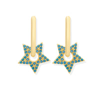 ARETE ESTRELLA TURQUESA