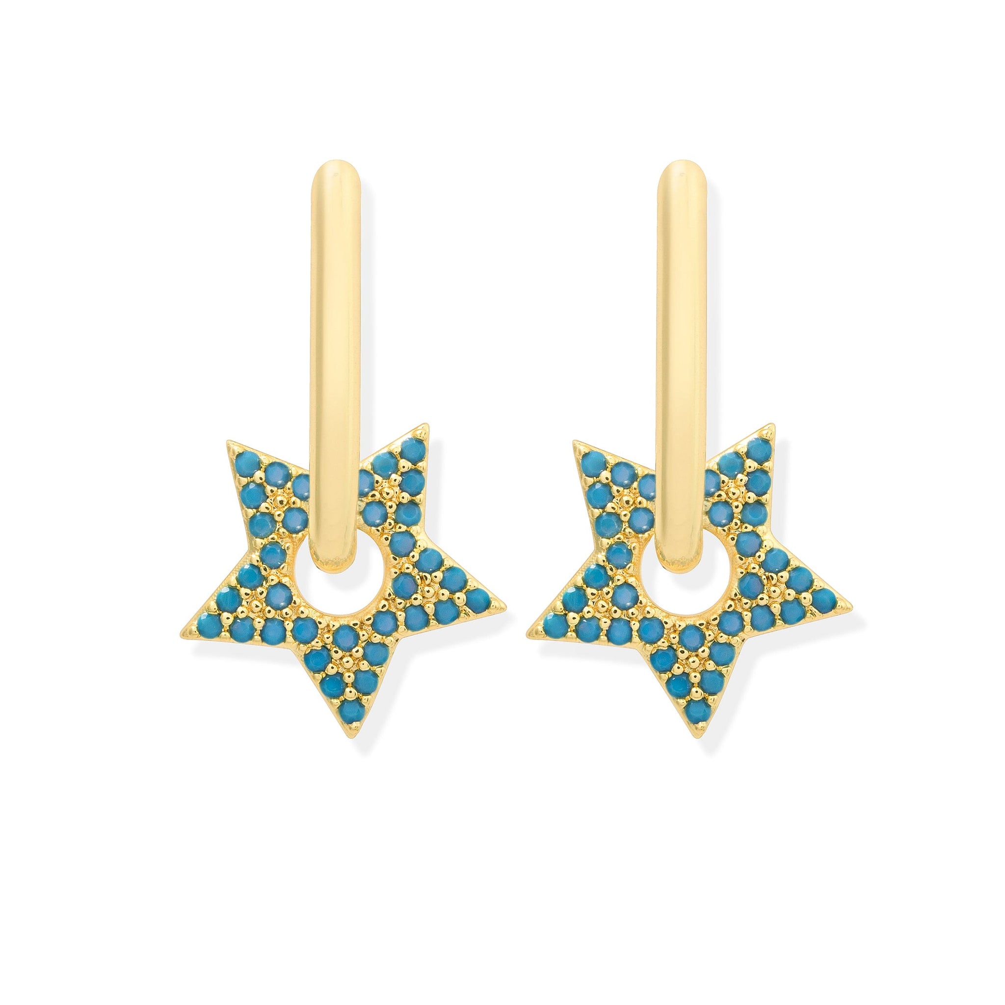 ARETE ESTRELLA TURQUESA