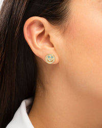 BROQUEL HAPPY FACE AZUL