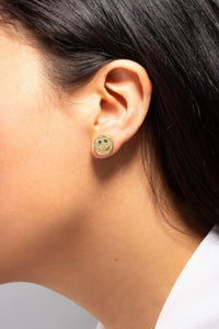 BROQUEL HAPPY FACE VERDE
