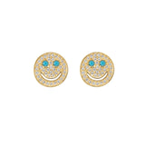 BROQUEL HAPPY FACE AZUL
